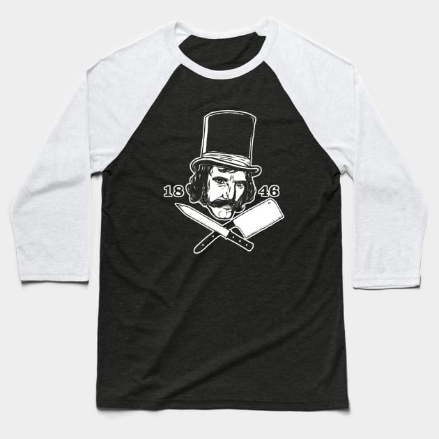 William Cutting "The Butcher" Gangs of New York Baseball T-Shirt by LateralArt